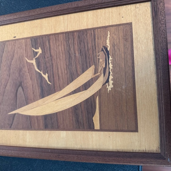 Vintage Wooden Sailboat Wall Art, Original Bew - Picture 8 of 8